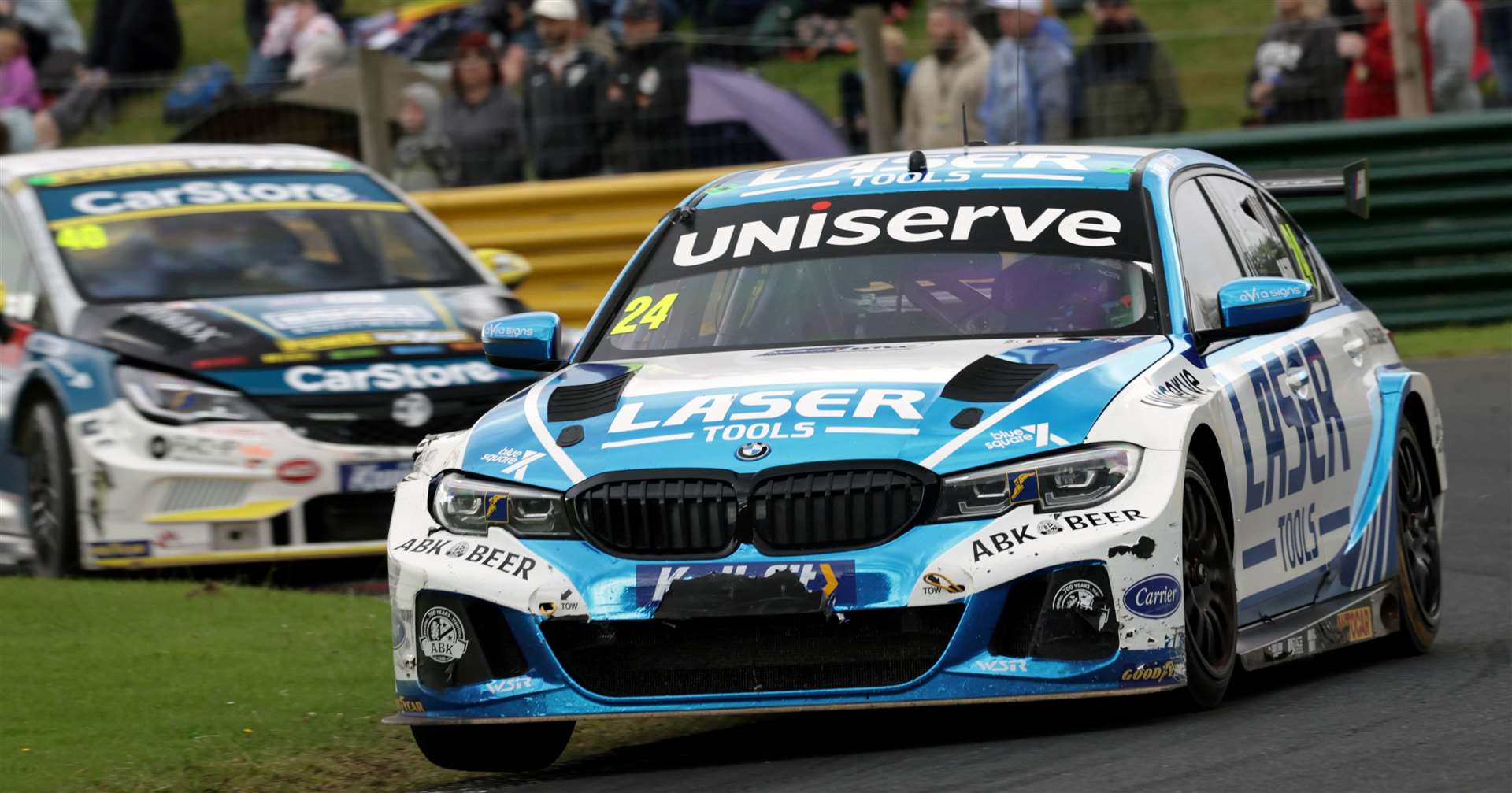 Jake Hill suffered a disappointing weekend in Yorkshire. Picture: BTCC/Jakob Ebrey