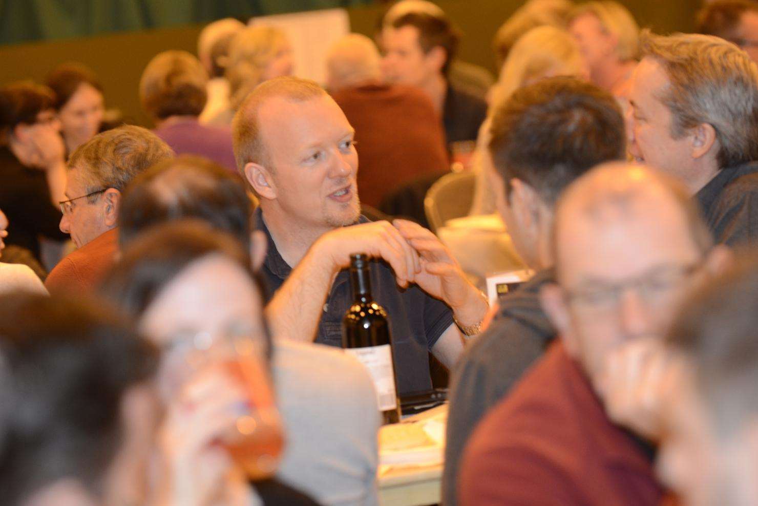 Former participants enjoying the KM Big Charity Quiz in Ashford