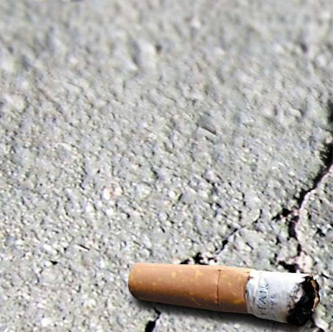 Cigarette butt