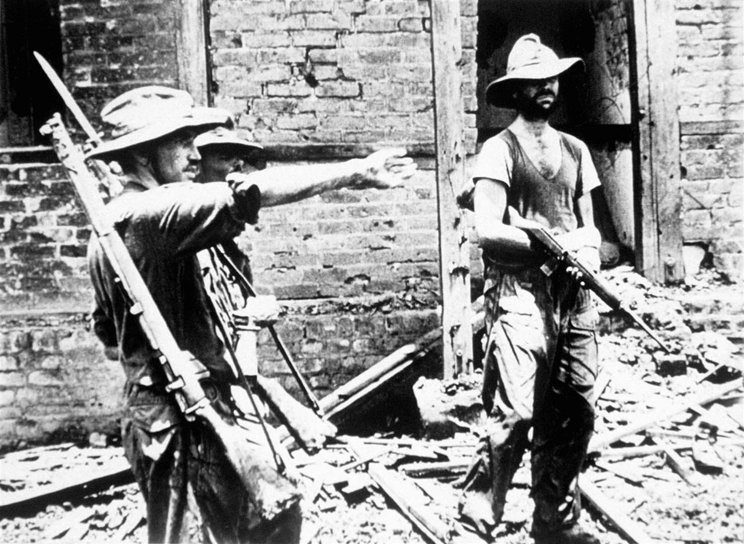 Fighting against Japan continued in Burma (PA)