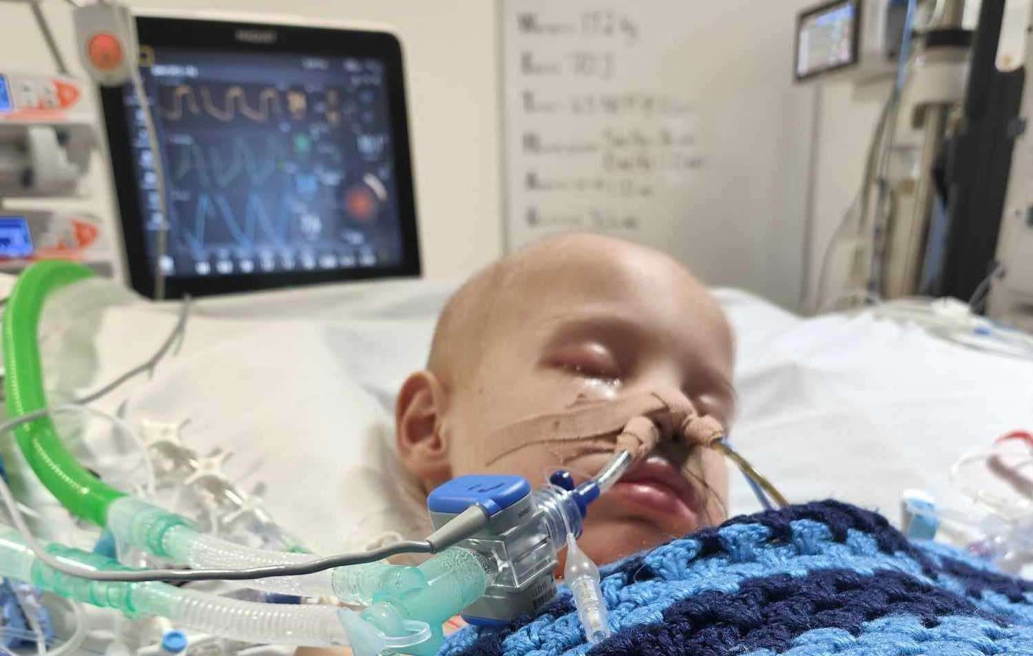 Leslie Cooke, four, was diagnosed with Wilms tumour earlier this year. Picture: Alison Godden