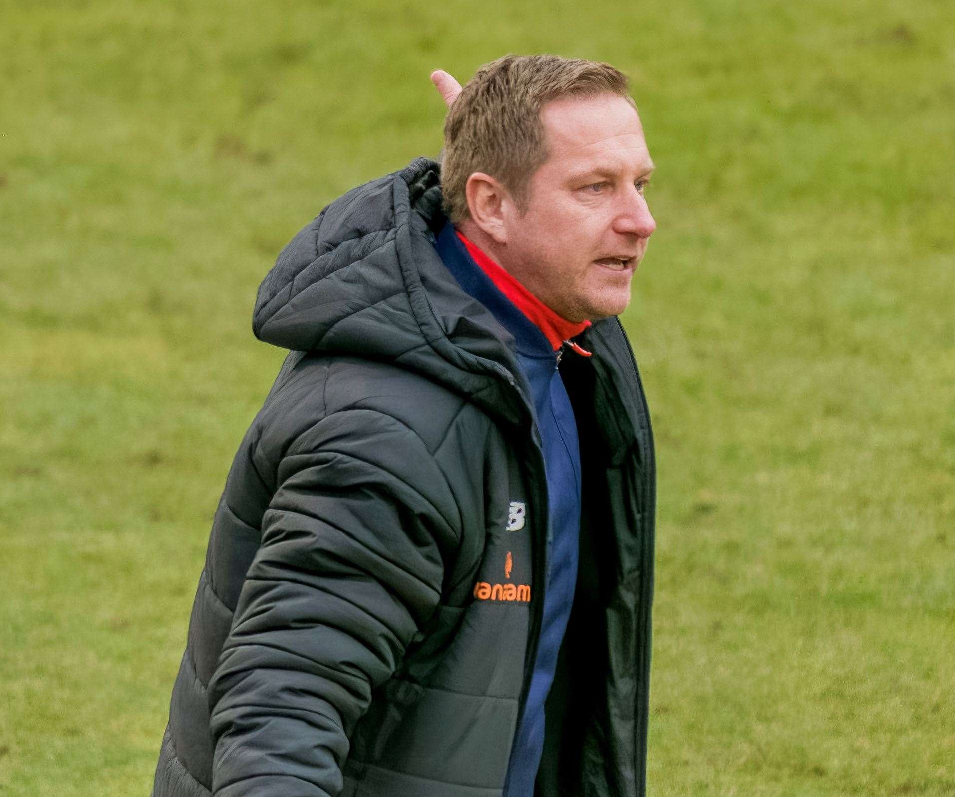 Ebbsfleet boss Dennis Kutrieb is keeping his feet on the ground after three points in midweek. Picture: Ed Miller/EUFC