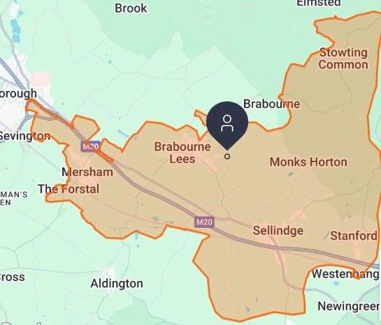 119 homes across three postcodes are without power