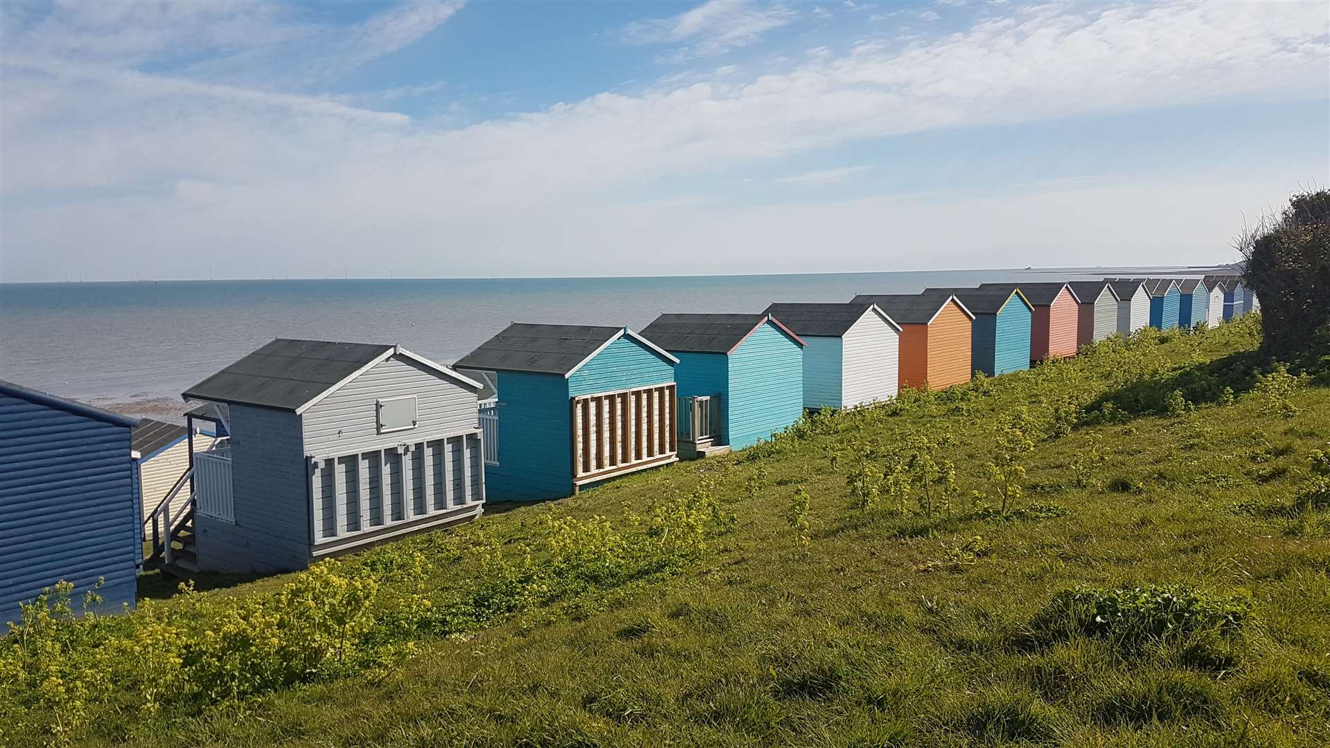 Beach huts in Tankerton, Whitstable