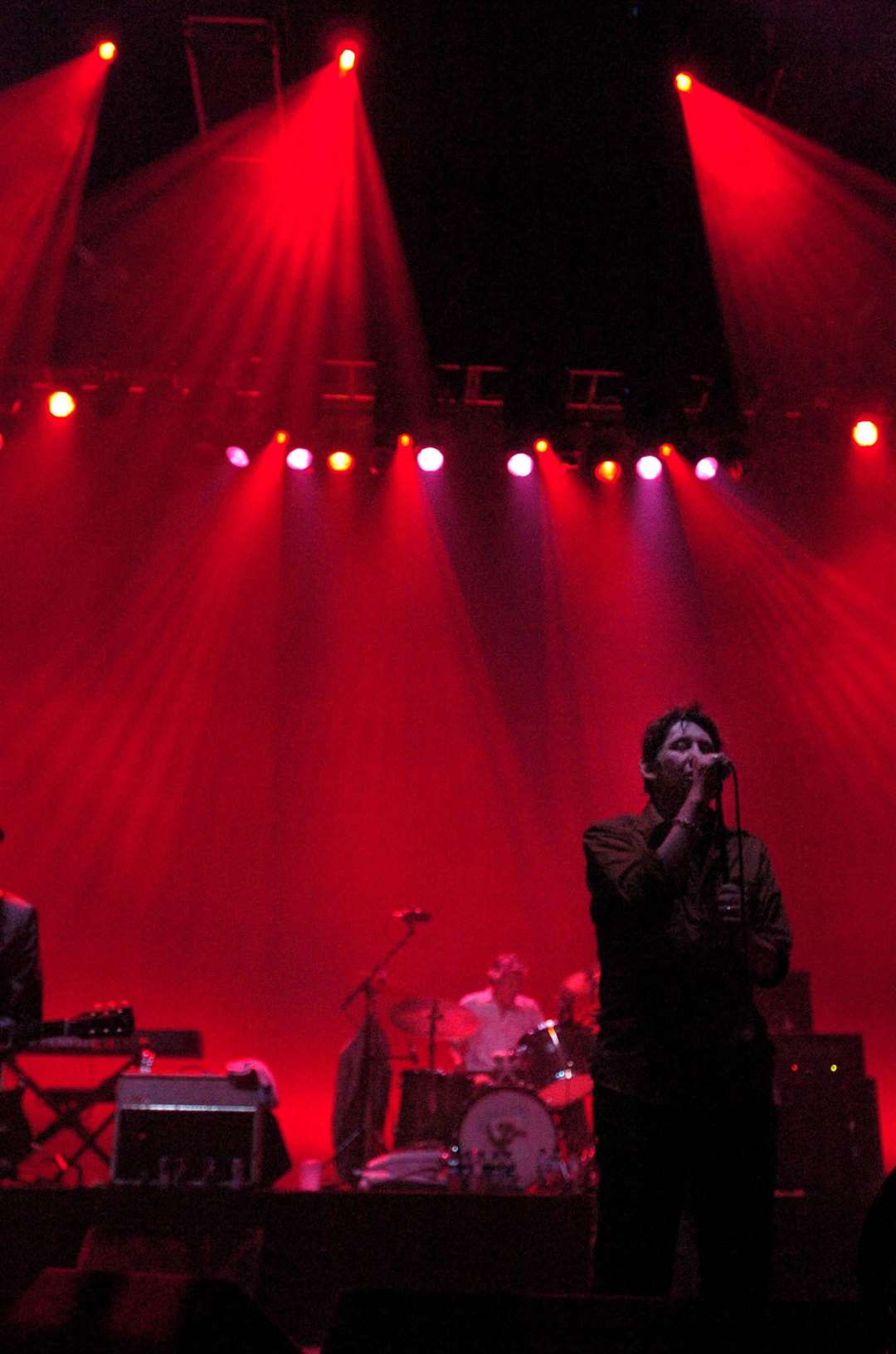 Shane MacGowan of the Pogues performs at Brixton Academy (Joel Ryan/PA)