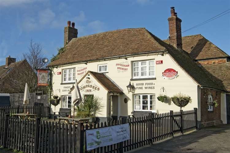 The Compasses in Crundale was once in the Michelin Guide