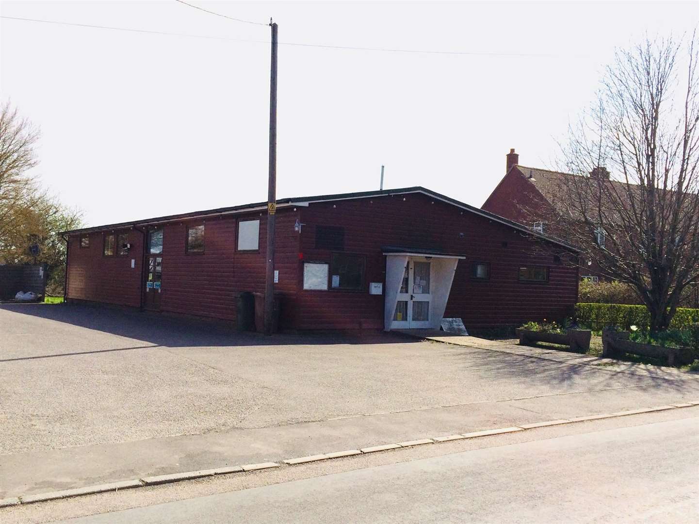 Frittenden Memorial Hall was built in 1963