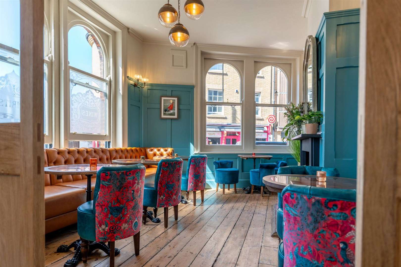 The newly-refurbished bar area at the Duke of Cumberland in Whitstable. Picture: Shepherd Neame