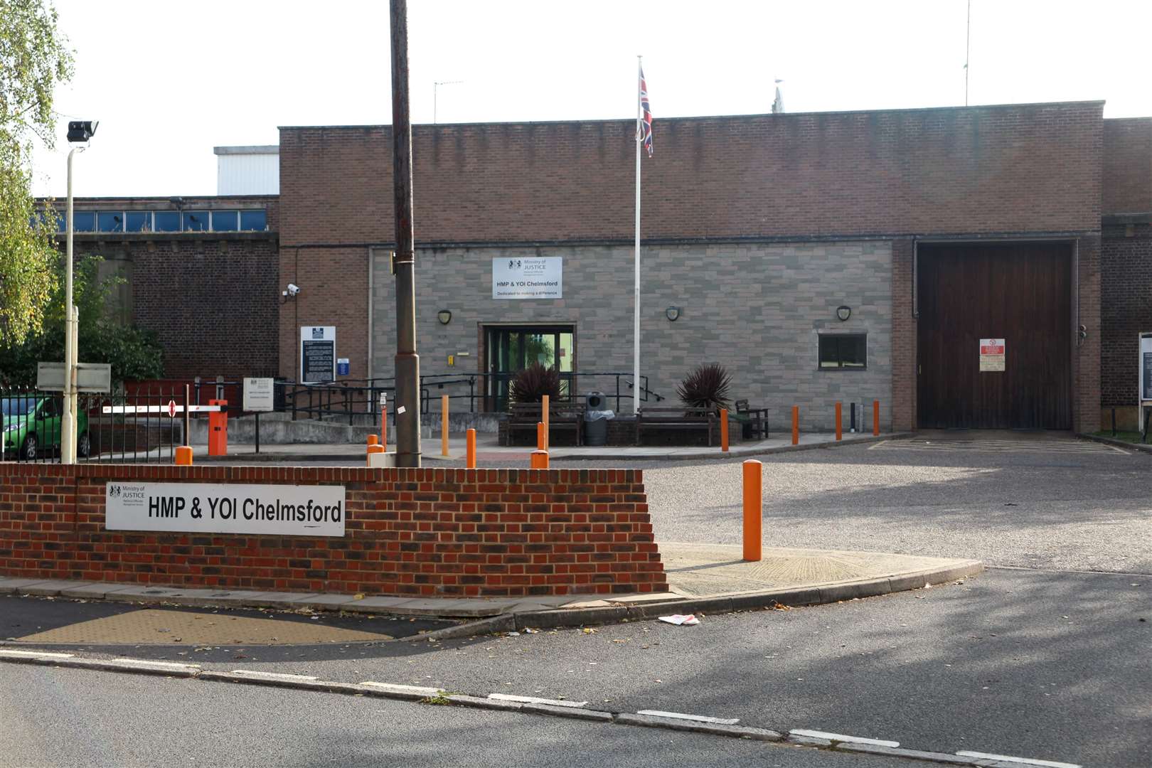 The stabbing occurred at HMP Chelmsford in Essex (Alamy/PA)