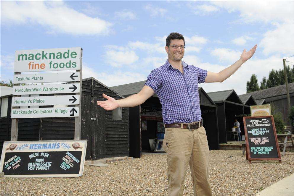 Stefano Cuomo's family have lived and worked at the Macknade Fine Foods site for more than 150 years.