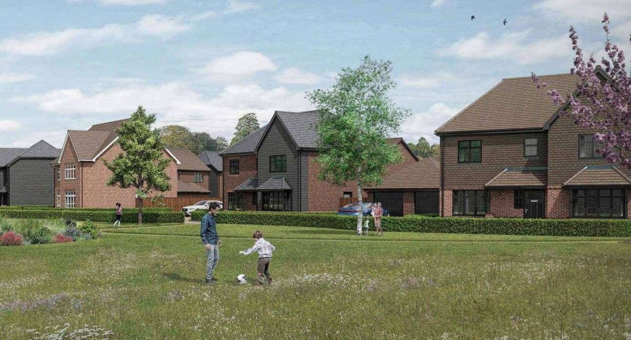 New details for a 141-home development in Tenterden have been submitted. Picture: Vistry Homes