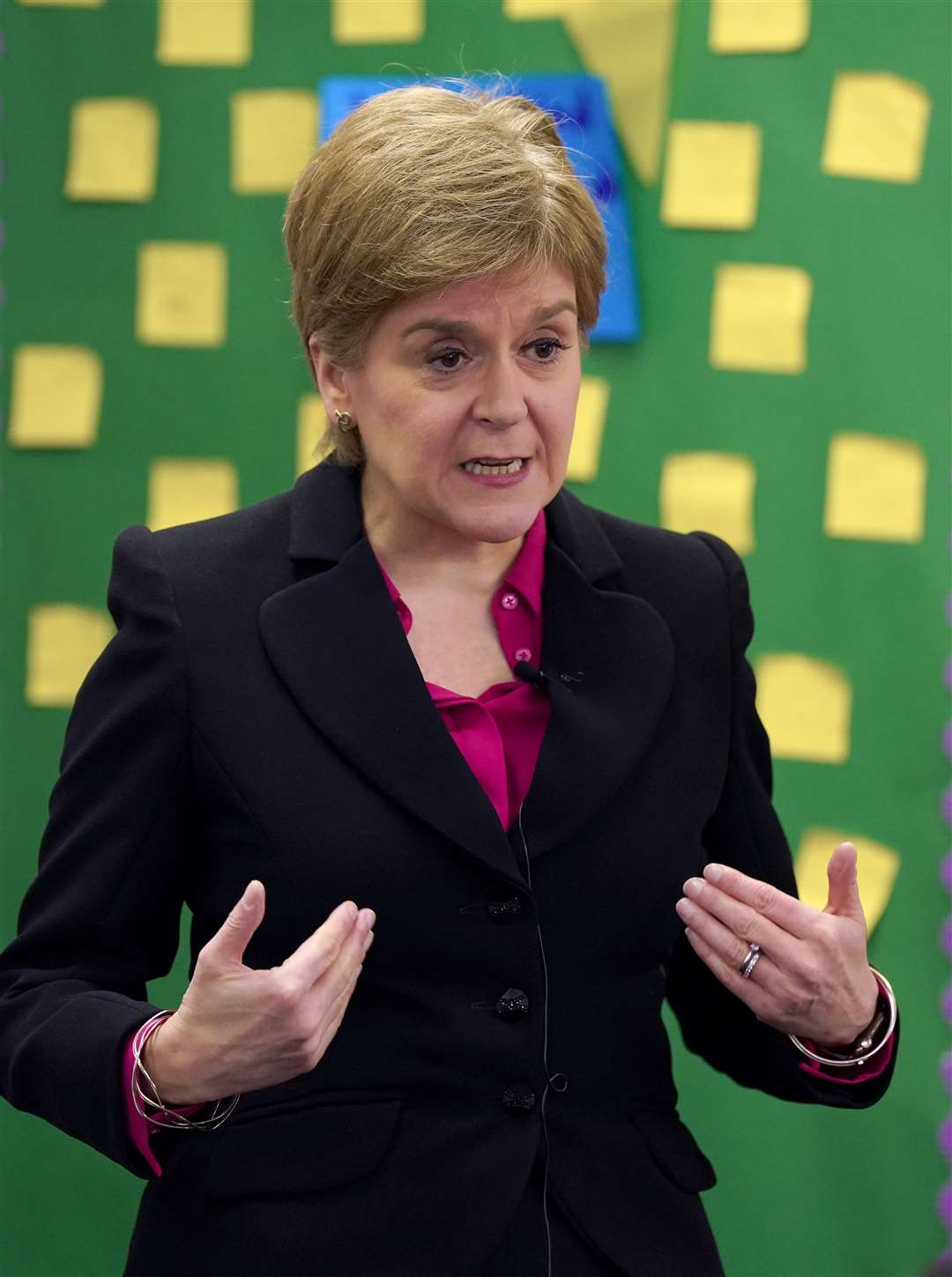 First Minister Nicola Sturgeon criticised the UK Government’s ‘haphazard’ approach to energy (Andrew Milligan/PA)