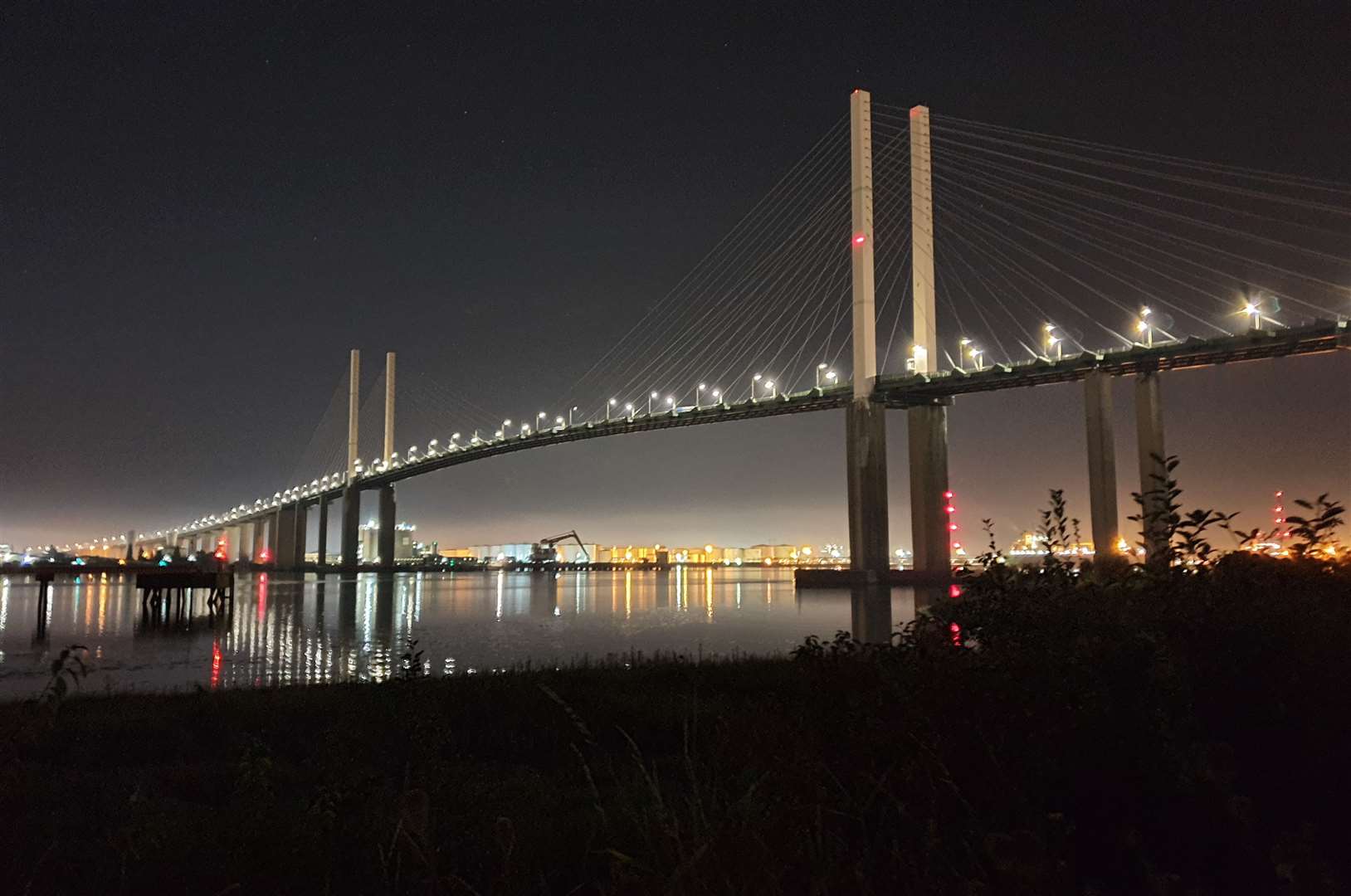 The QEII Bridge may be an engineering marvel - but it’s still devilishly busy