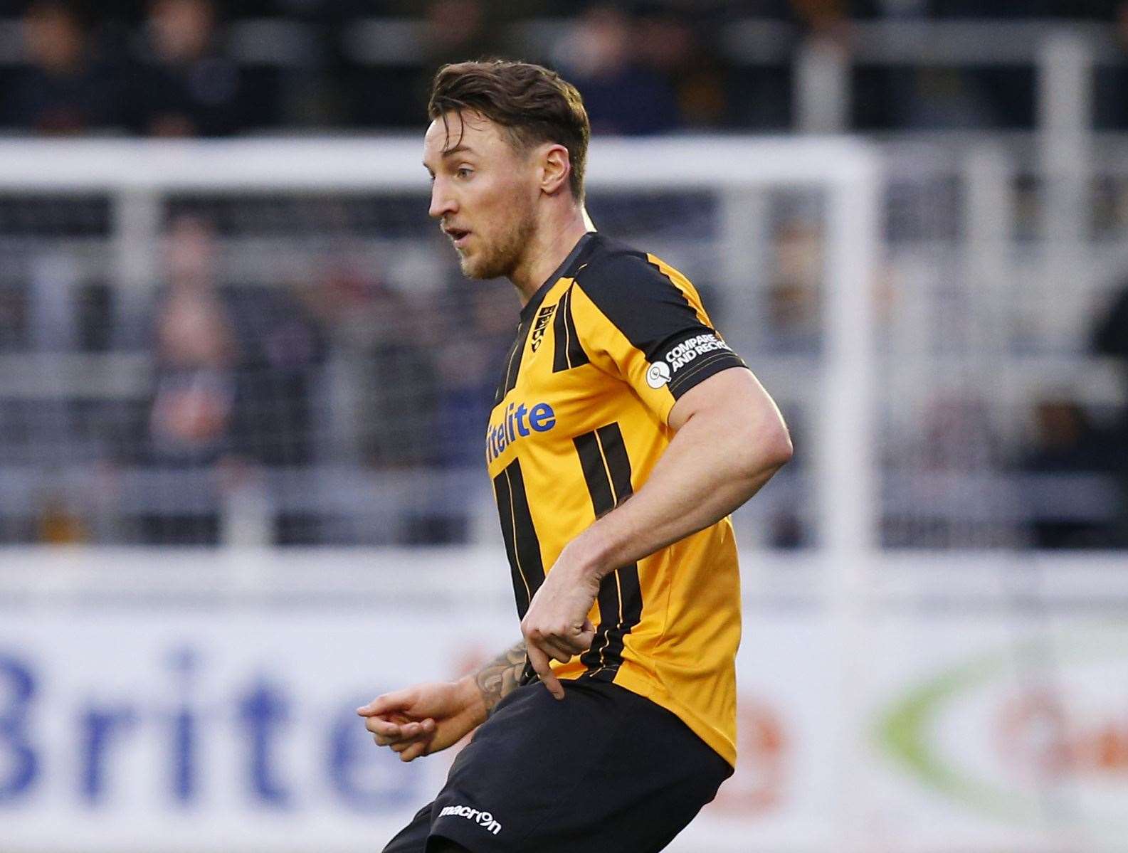 Maidstone United defender Rob Swaine Picture: Andy Jones