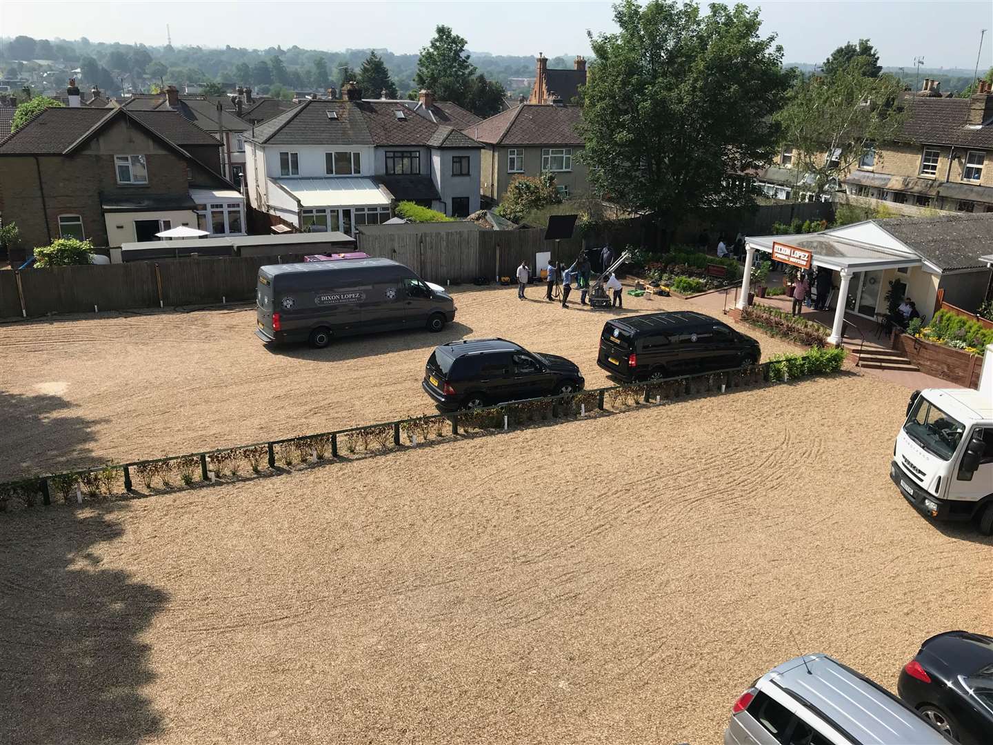 Some of the scenes were filmed from Margaret's bedroom window