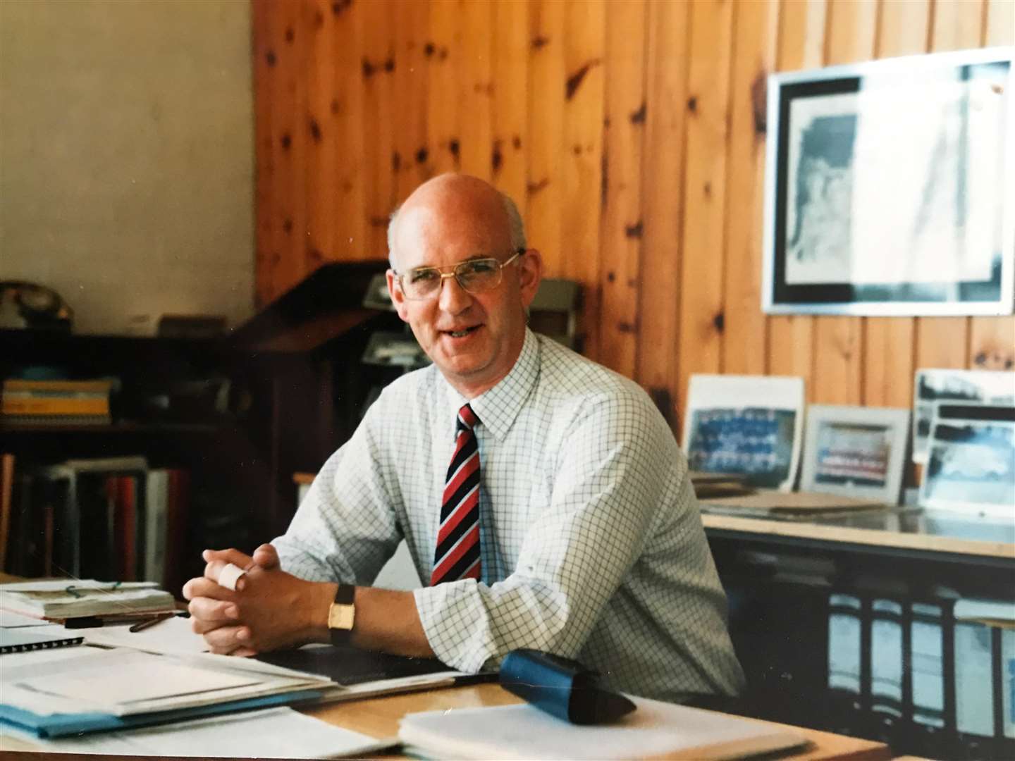 Sheppey headteacher Richard Barson at Elliott Park School