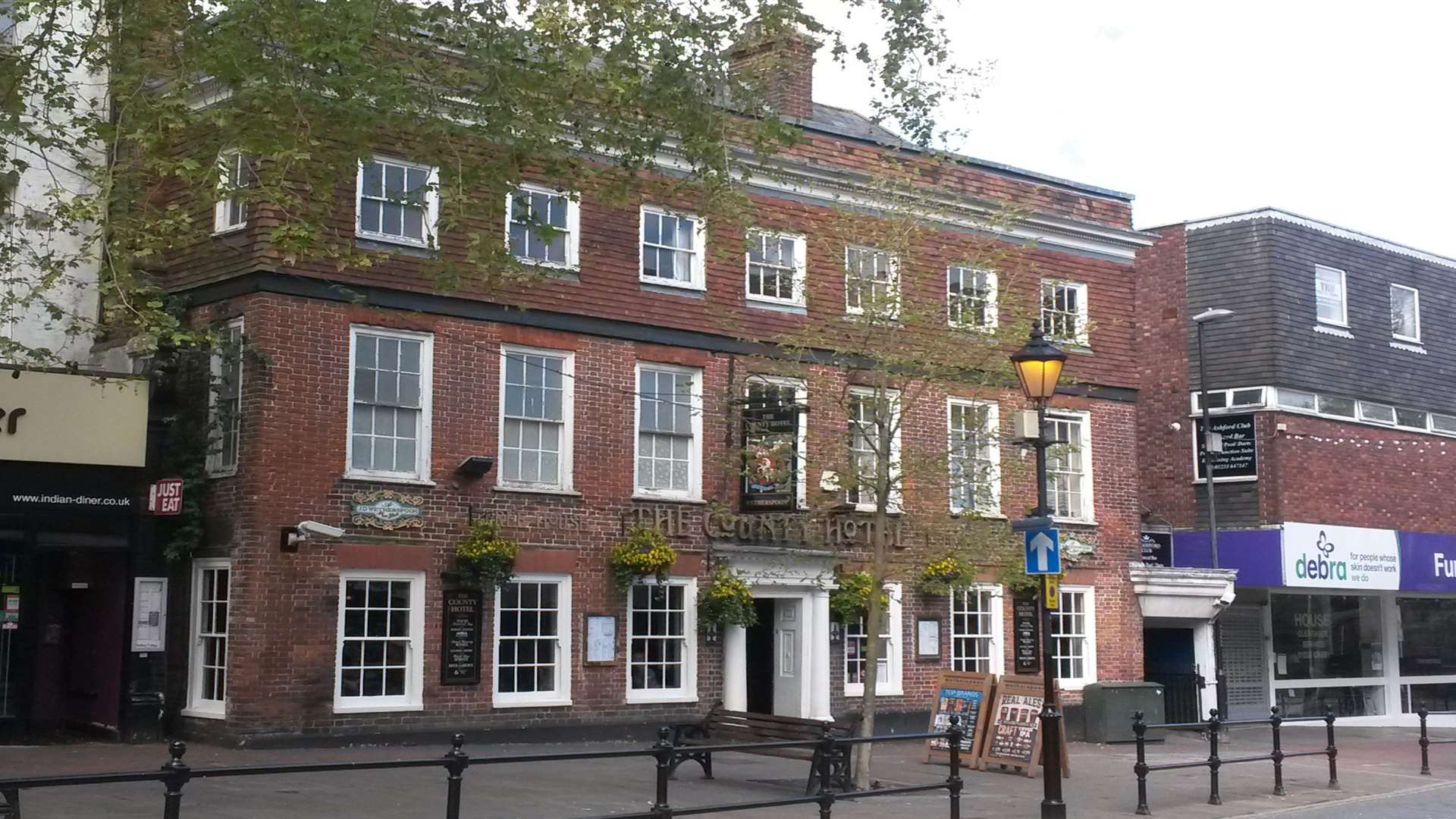 The County Hotel in Ashford