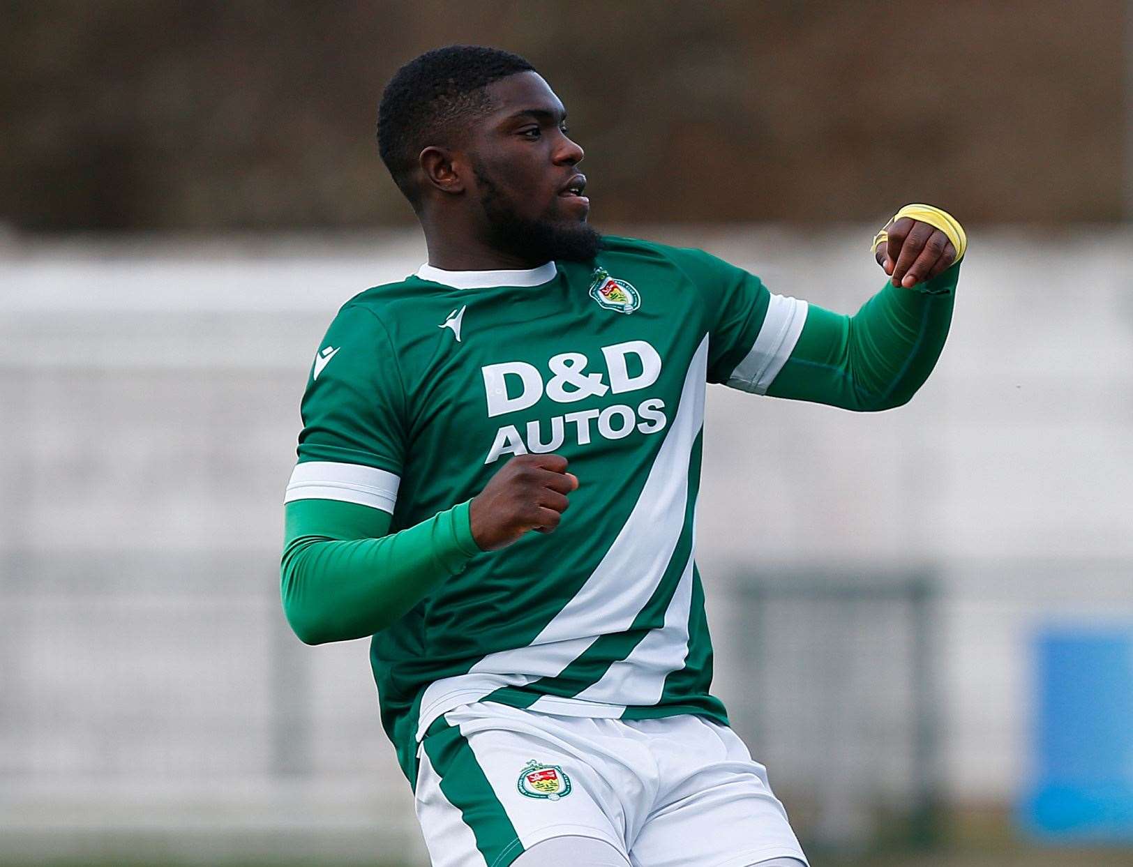 Folkestone new boy David Smith Picture: Andy Jones