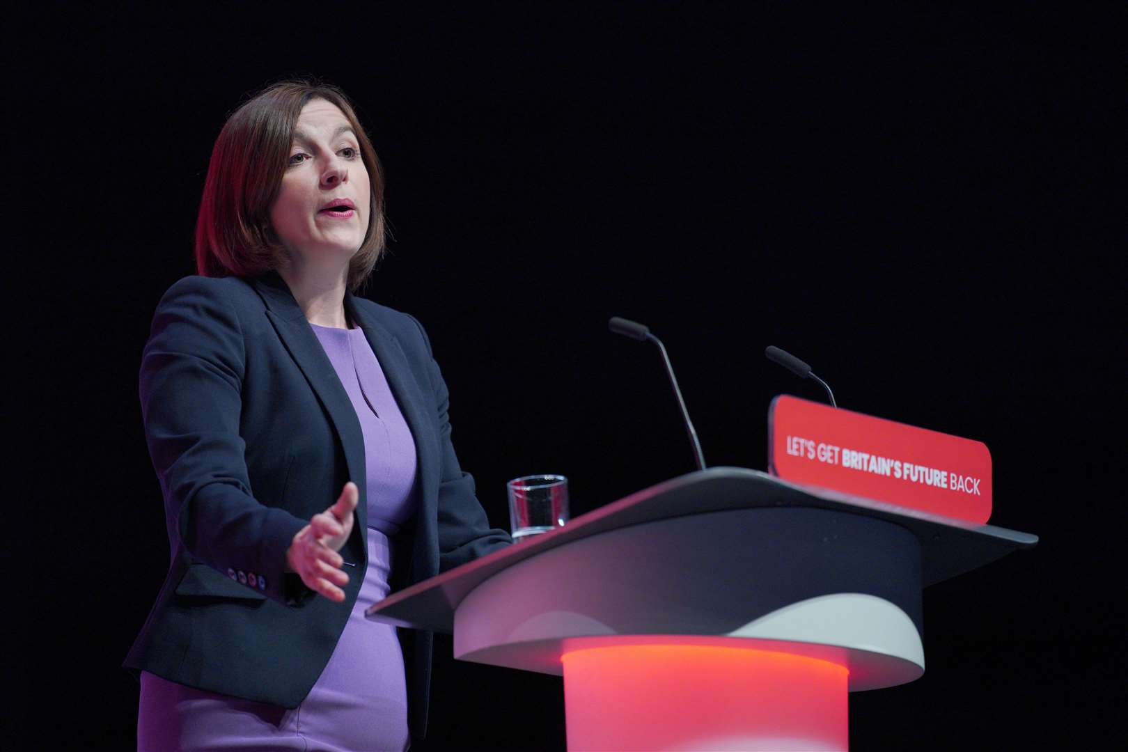 Shadow education secretary Bridget Phillipson said there’s a “the broken relationship between schools and families” (Peter Byrne/PA)