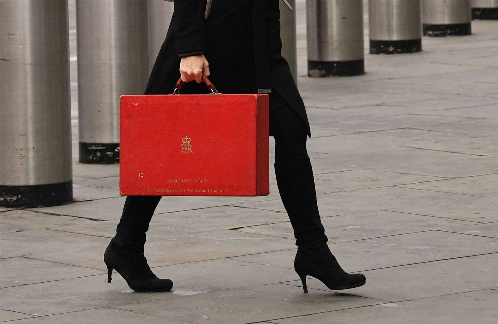 Ministers, including Robert Jenrick, use red despatch boxes like this one to carry their important Government documents (Stefan Rousseau/PA)