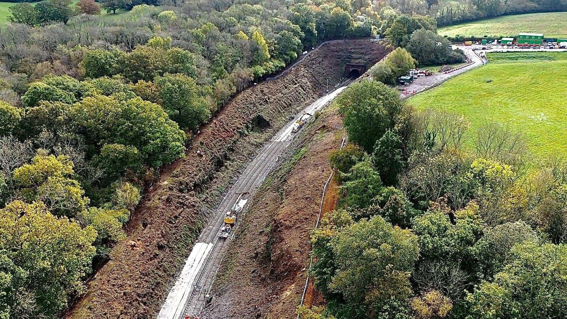 Works between Tunbridge Wells and Hastings means no trains will run on the line during October half term. Picture: Network Rail