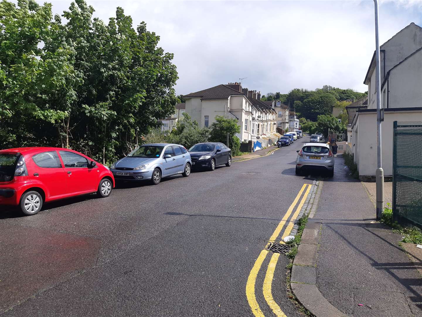 Malvern Road in Dover, where 45 new flats are planned. Picture: Sam Lennon