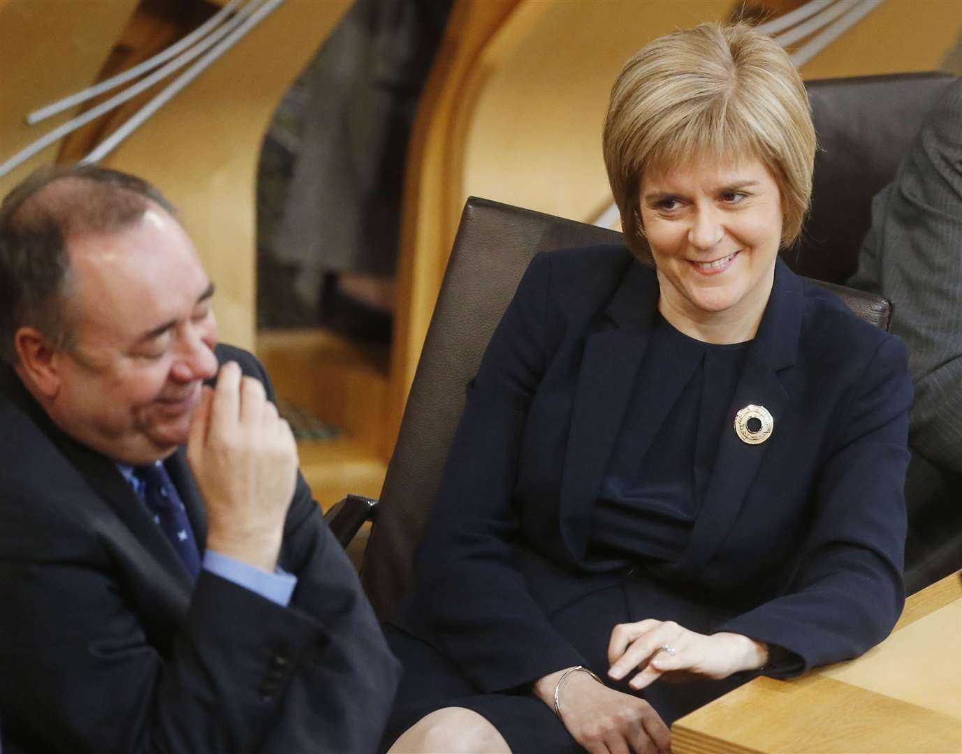 Nicola Sturgeon denies Alex Salmond’s allegations (Danny Lawson/PA)