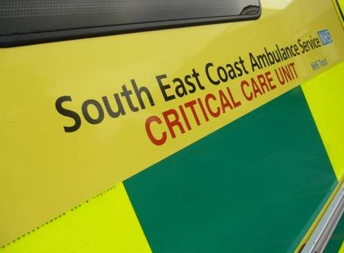 Ambulance crews were sent to the scene of the fatal crash.