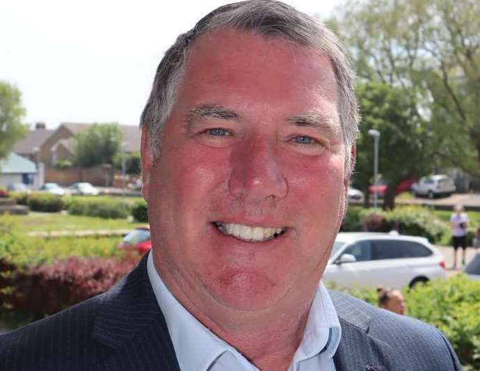 Cllr Mike Whiting who represents Queenborough on Swale council