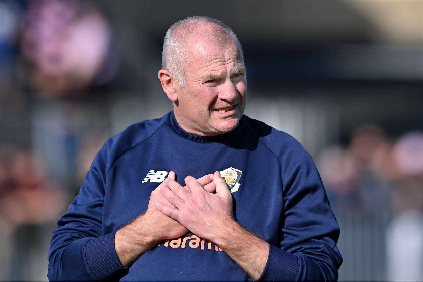 Dartford boss Alan Dowson. Picture: Keith Gillard