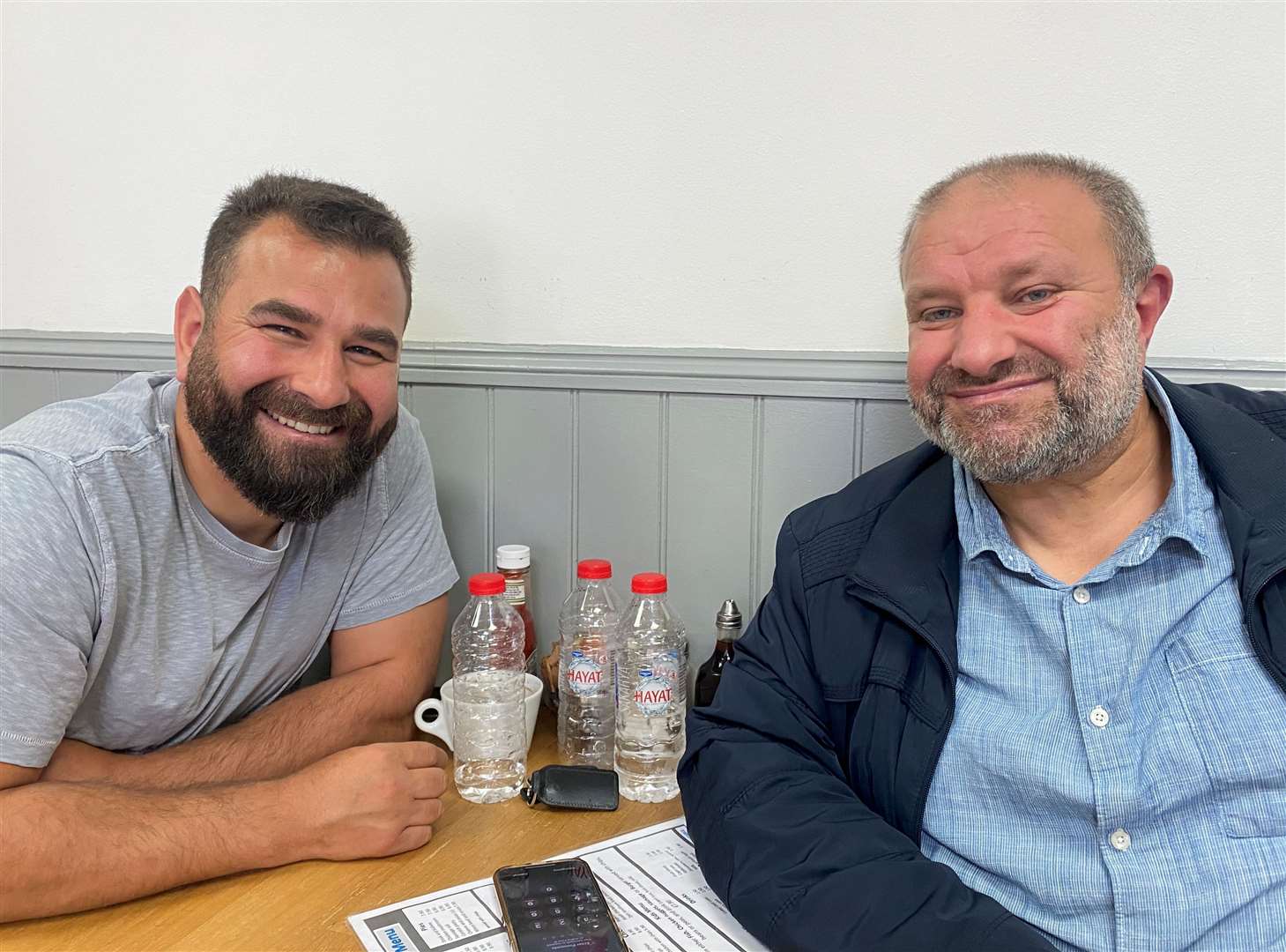 Ahmet and Ossie Altun are the owners of Ossie's Fish Bar in Whitstable