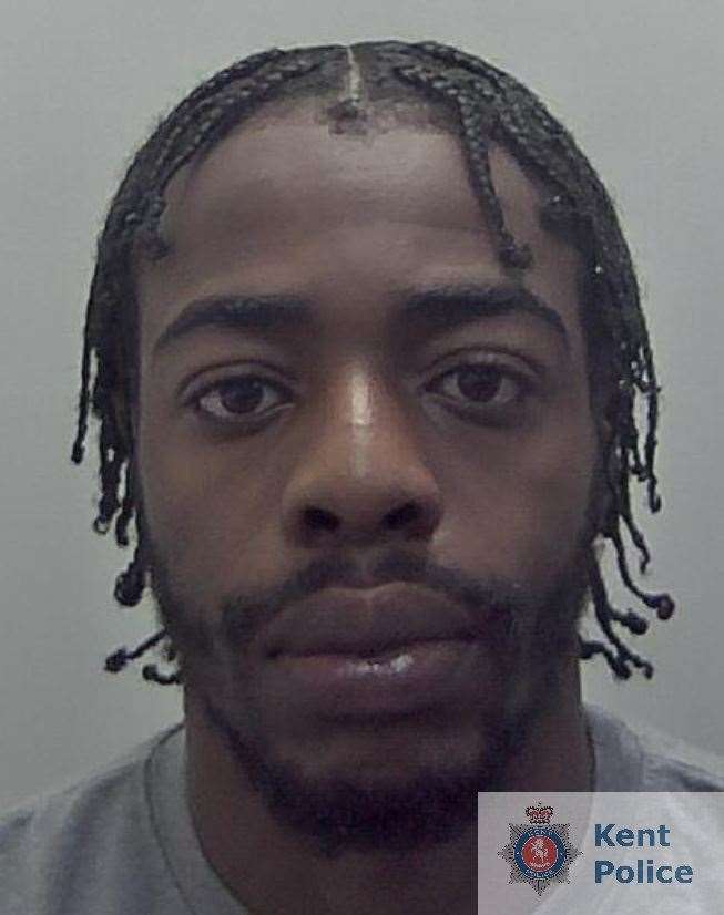 Martin Kamesa: jailed county line dealer. Picture: Kent Police