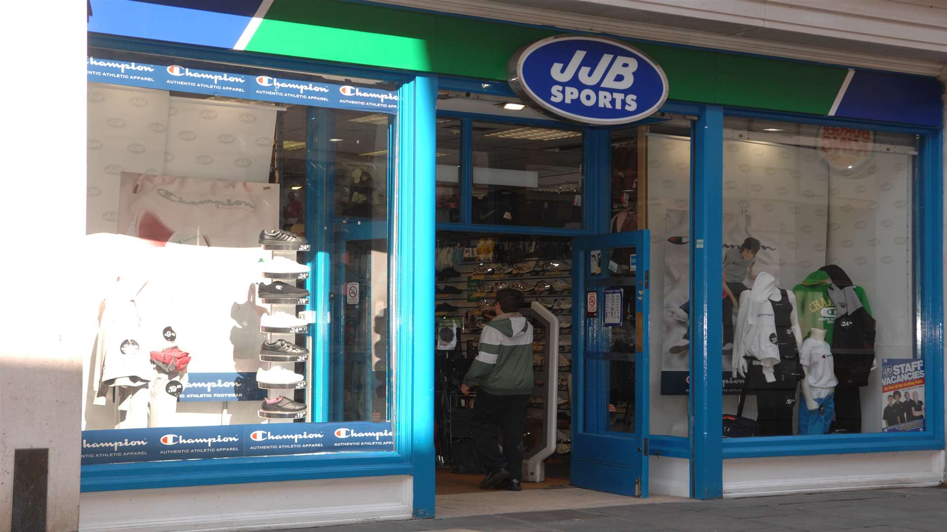 JJB in St George's Square, Canterbury closed its doors for the final time in 2012