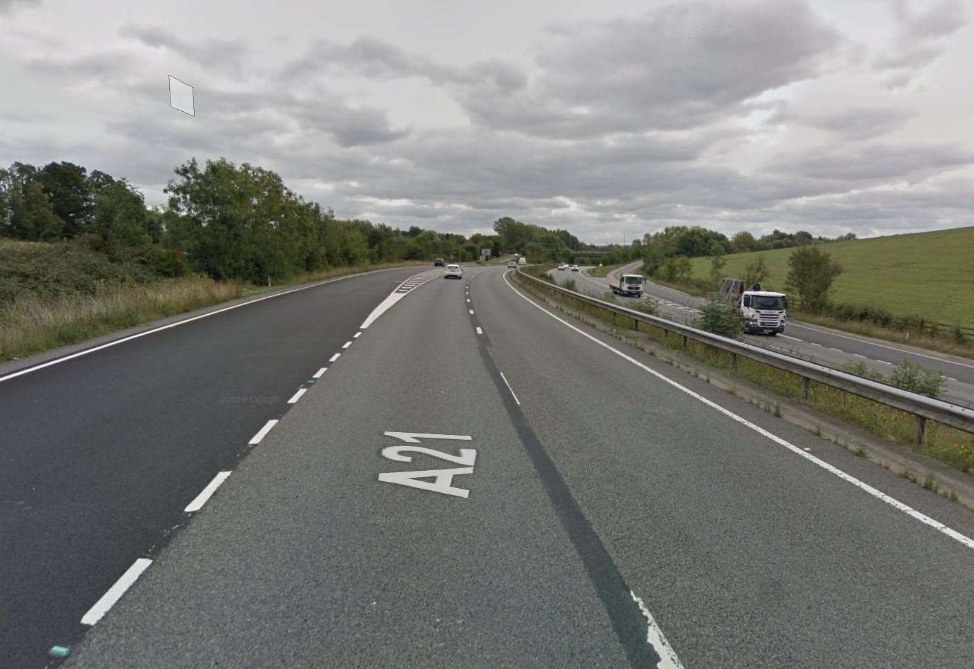 Police Appeal For Witnesses And Dash Cam Footage After Crash On The A21 Near Sevenoaks 2890