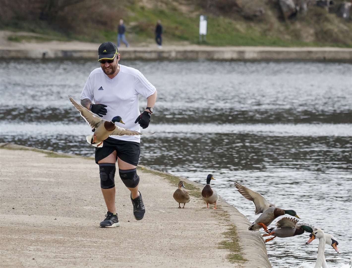 You’re allowed to exercise near your home once a day (Danny Lawson/PA)