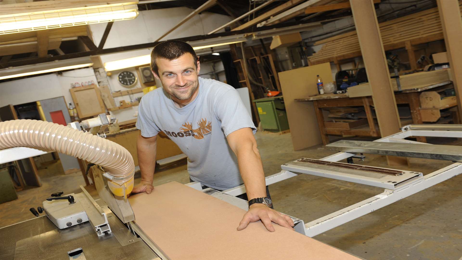 Jacques Raymond and his team at Moosejaw Woodworks Ltd built the shed