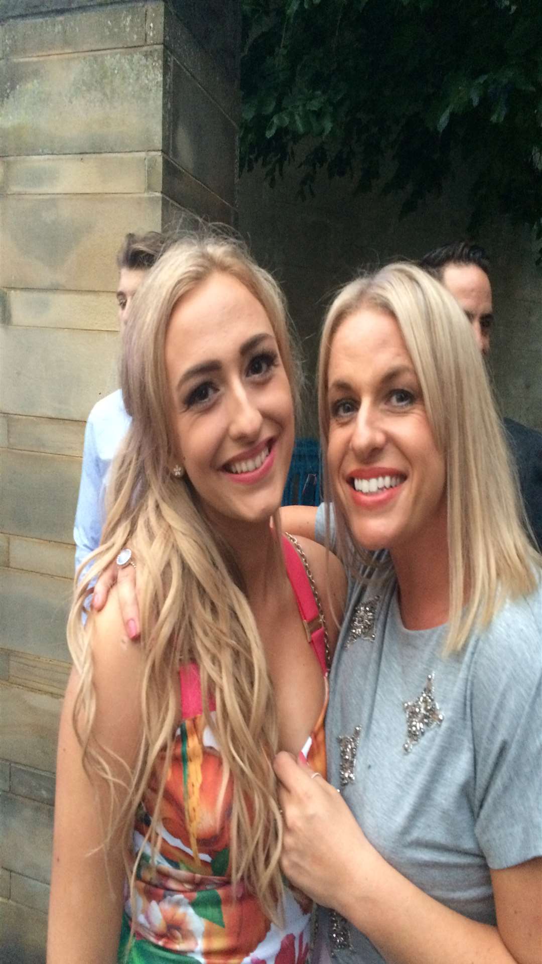 Megan with mum Donna