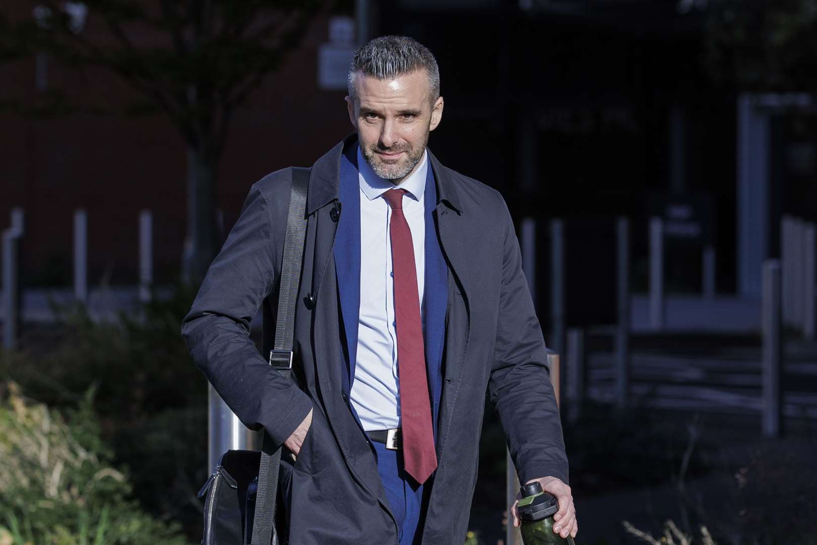 Assistant Chief Constable Bobby Singleton leaving Cromac House in Belfast after interviewing at the Northern Ireland Policing Board for the role of Northern Ireland Chief Constable (Liam McBurney/PA)