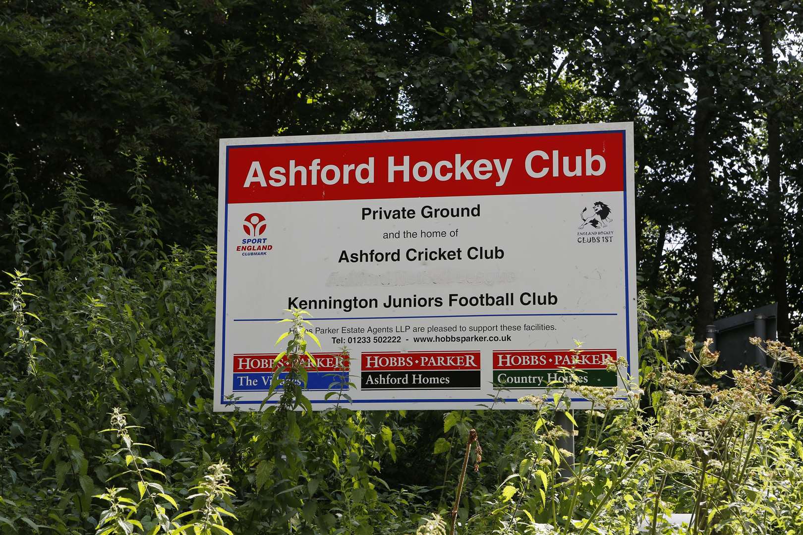 Ashford Hockey Club in Ball Lane, Kennington. Picture: Andy Jones