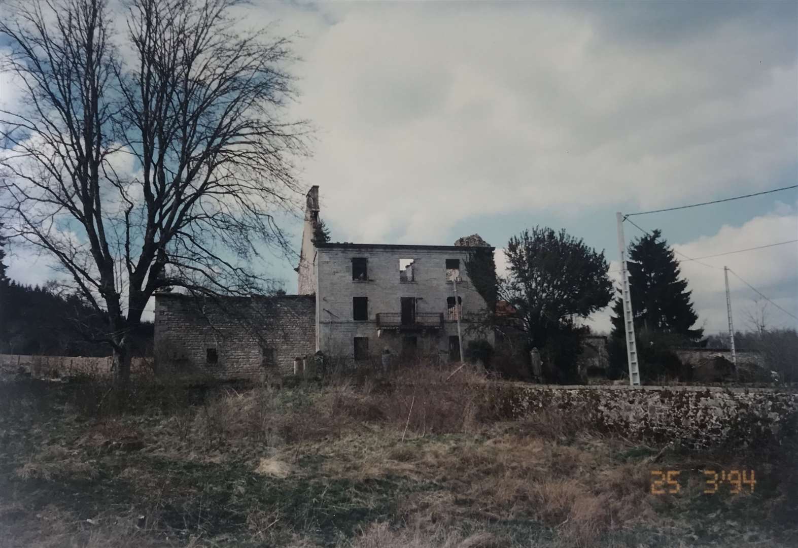 The Chez Jallot was derelict for 60 years. Picture: Heidi Muir