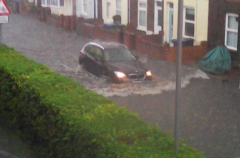 There's a weather warning in force today for thunderstorms and heavy rain