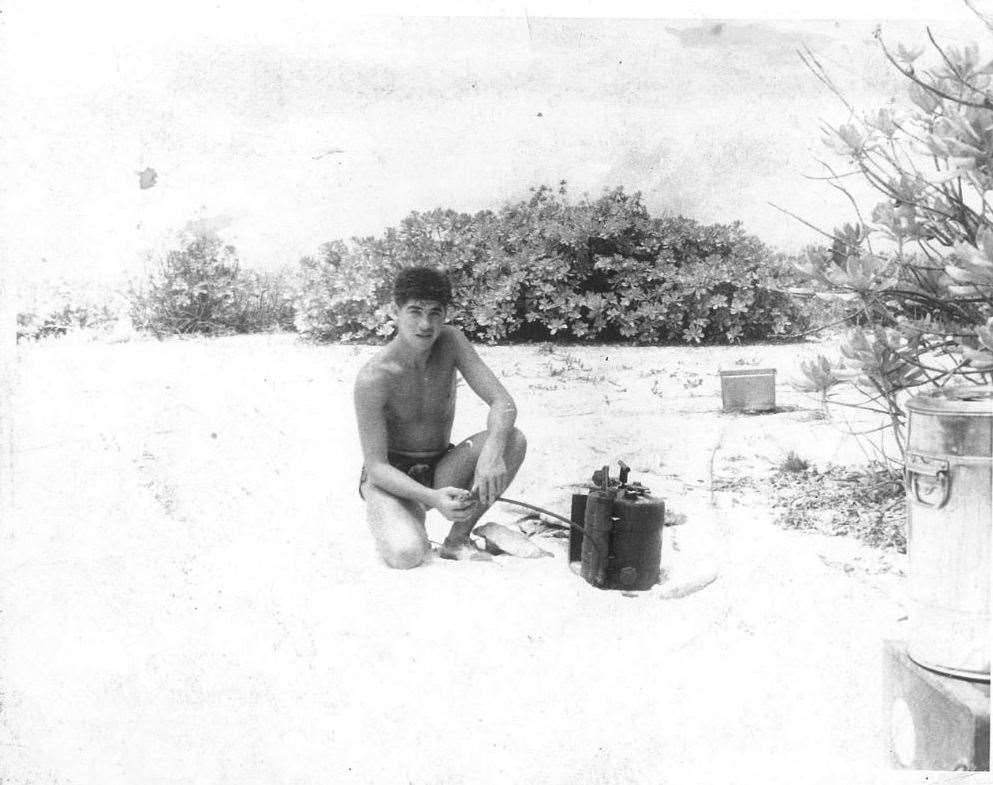 Terry Quinlan on Christmas Island