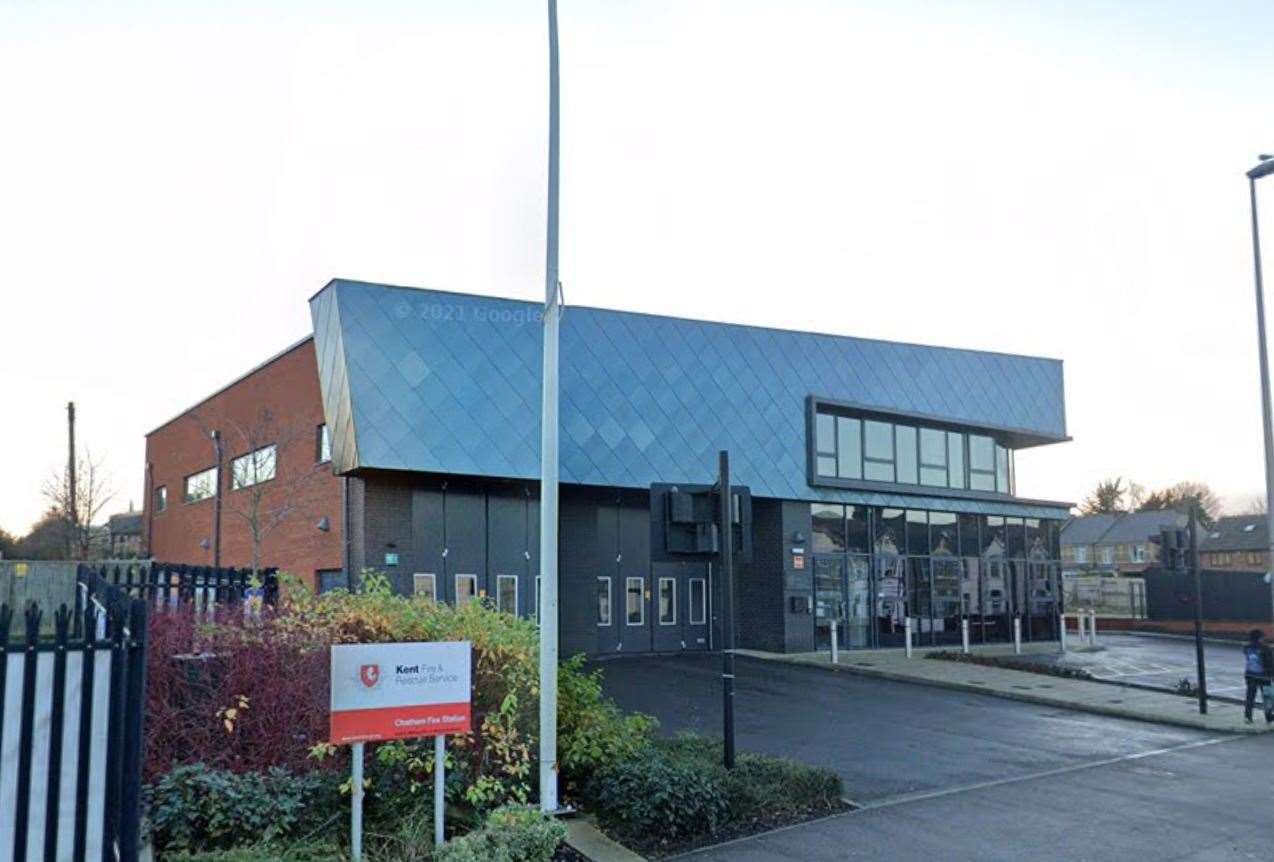 Medway Fire Station, Watling Street, Gillingham. Picture: Google Streetview