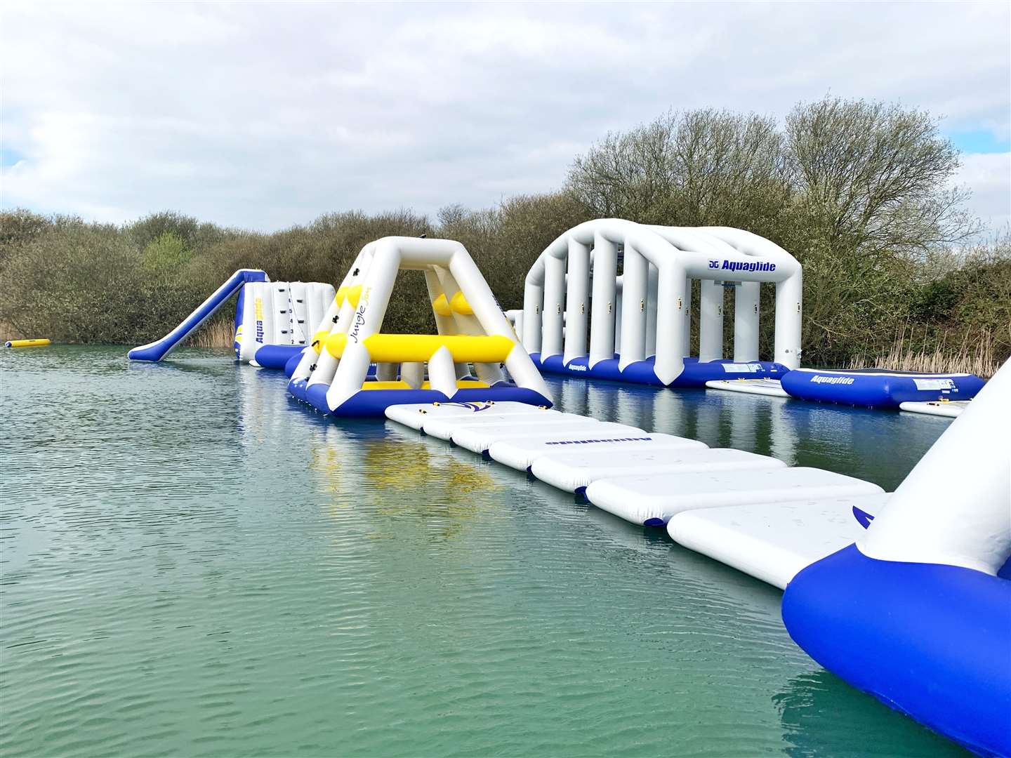 Action Watersports – in Lydd, Kent - will be opening their doors to Kent and the South East’s first Aqua Park. (8459265)
