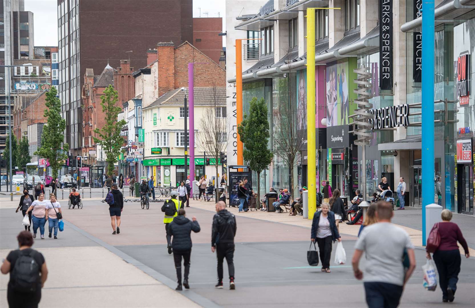 The rate has dropped in Leicester (Joe Giddens/PA)