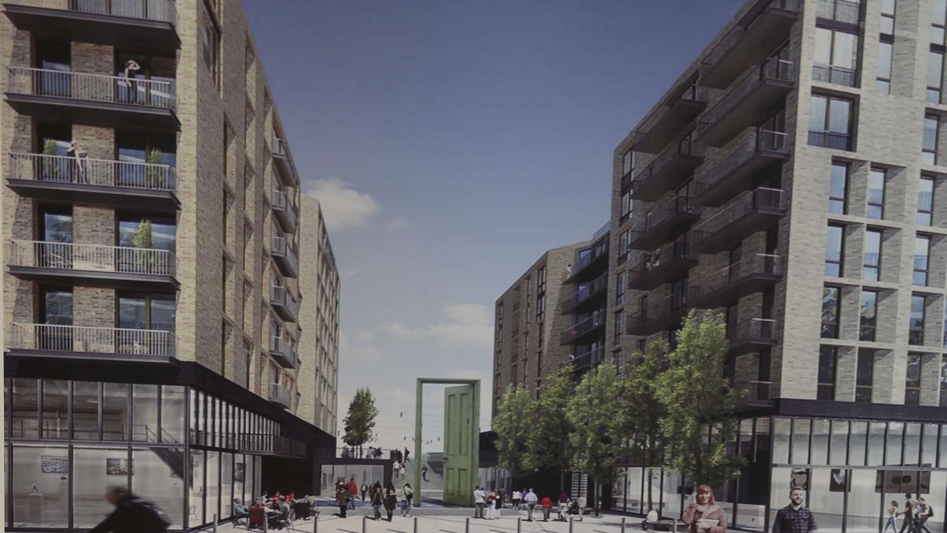 Artist impressions show what the flats could look like if approved