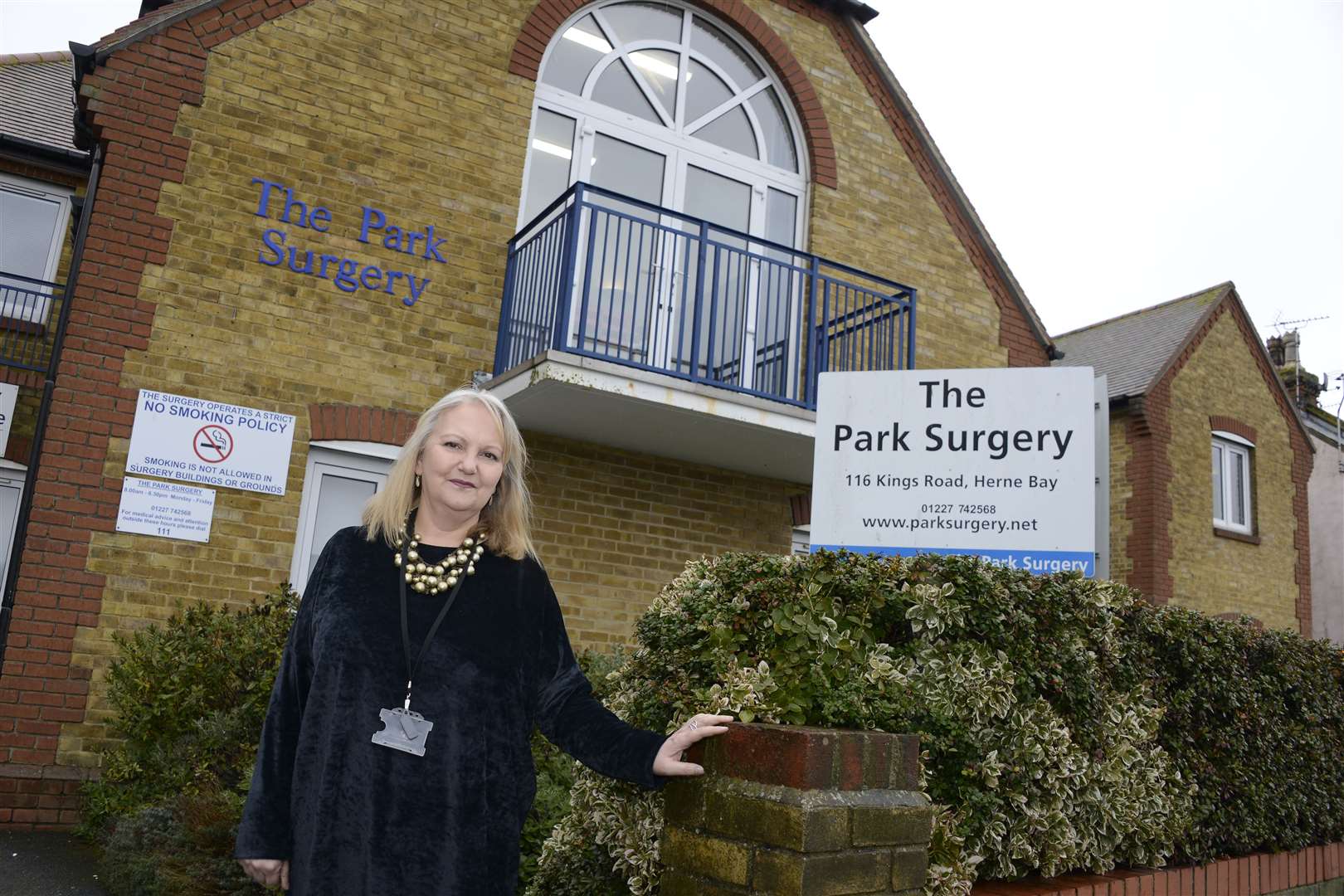 Park Surgery practice manager Hannah Walker