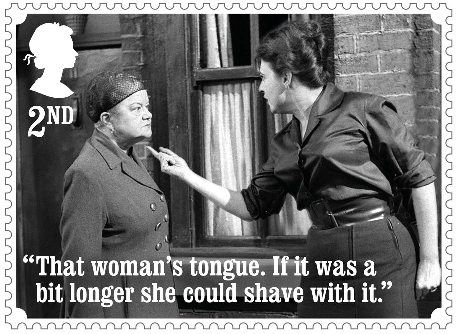 Ena Sharples and Elsie Tanner (Royal Mail)