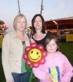 Caroline Clarke, Hazel Cooksley and her daughter Ellie, from Maidstone