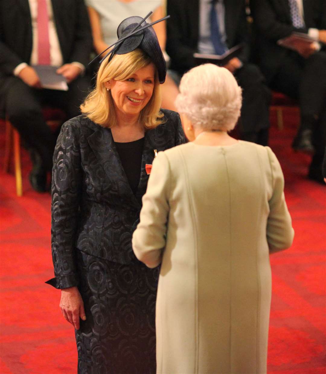 Professor Brenda Gibson was made an OBE by the Queen (Yui Mok/PA)